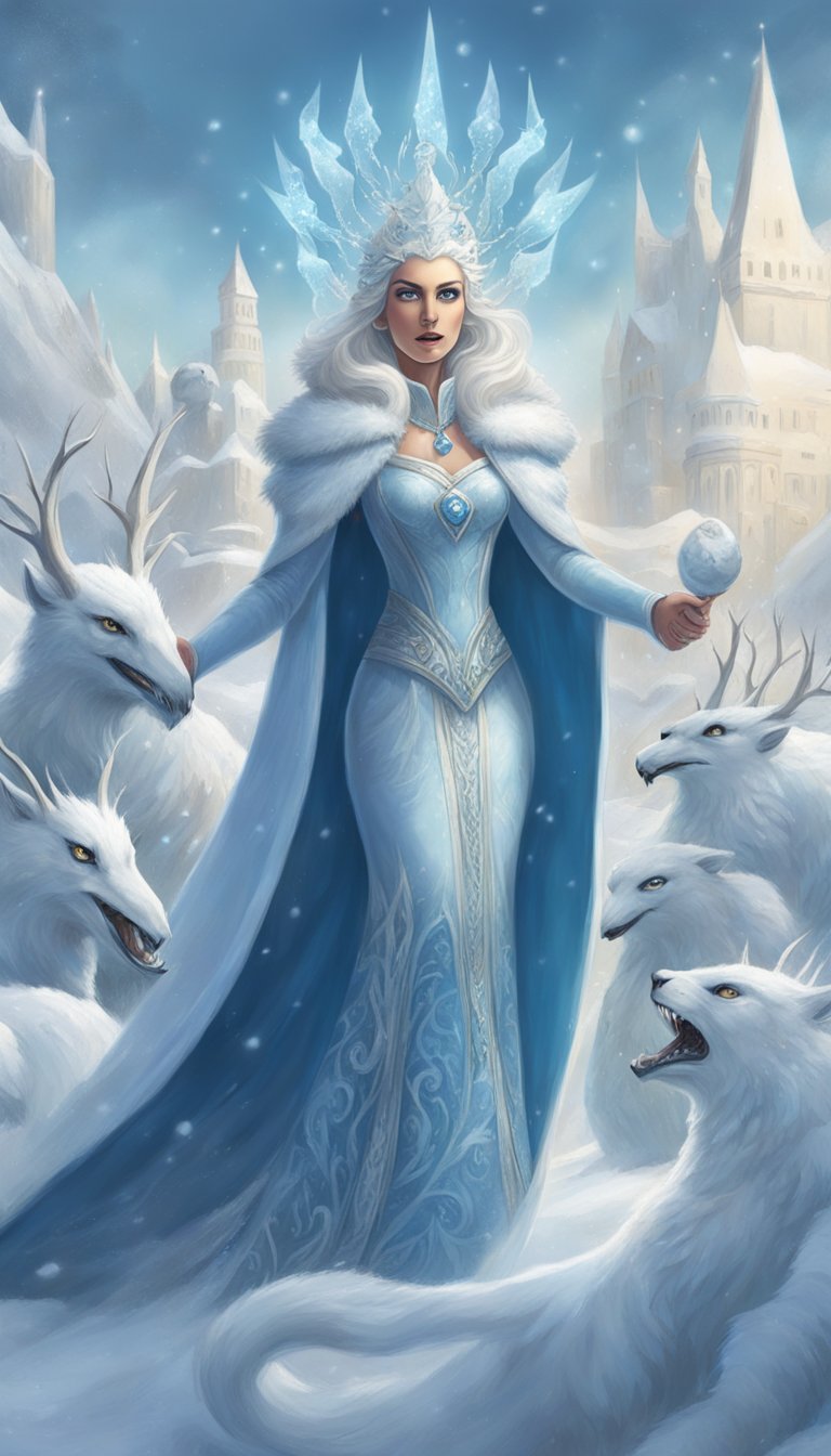 Ice Queen Fantasy Art Ideas