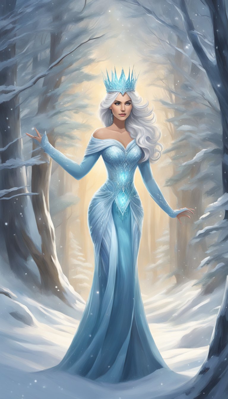 Ice Queen Fantasy Art Ideas