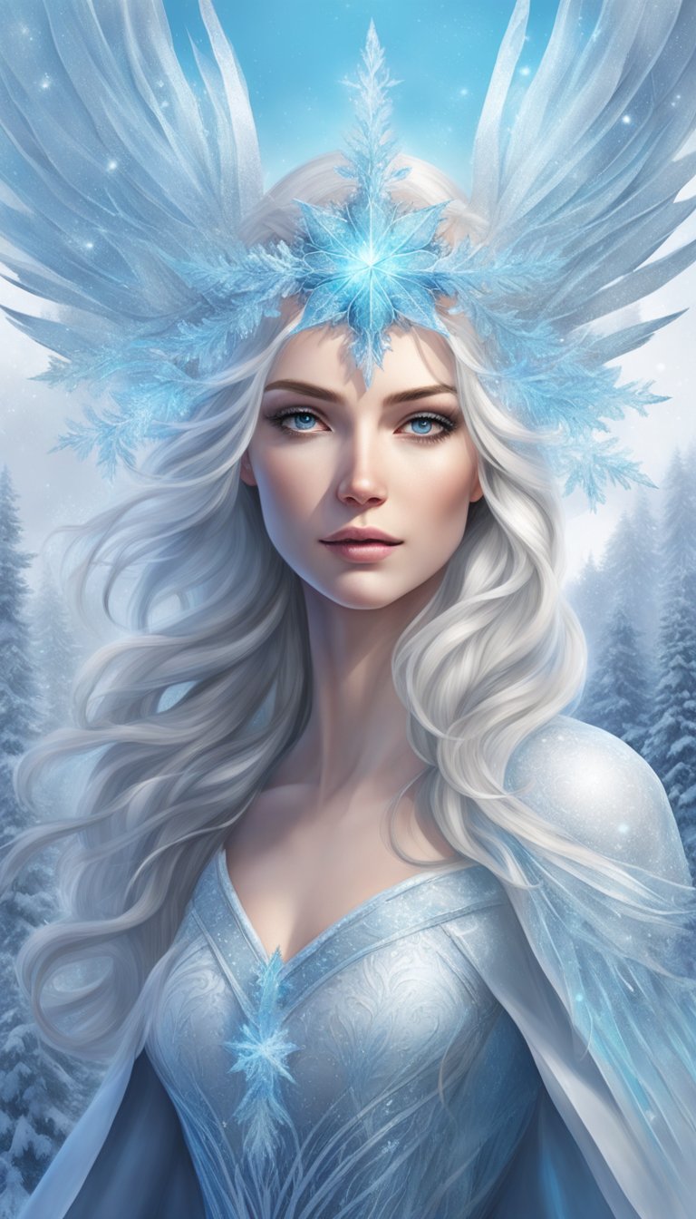 Ice Queen Fantasy Art Ideas