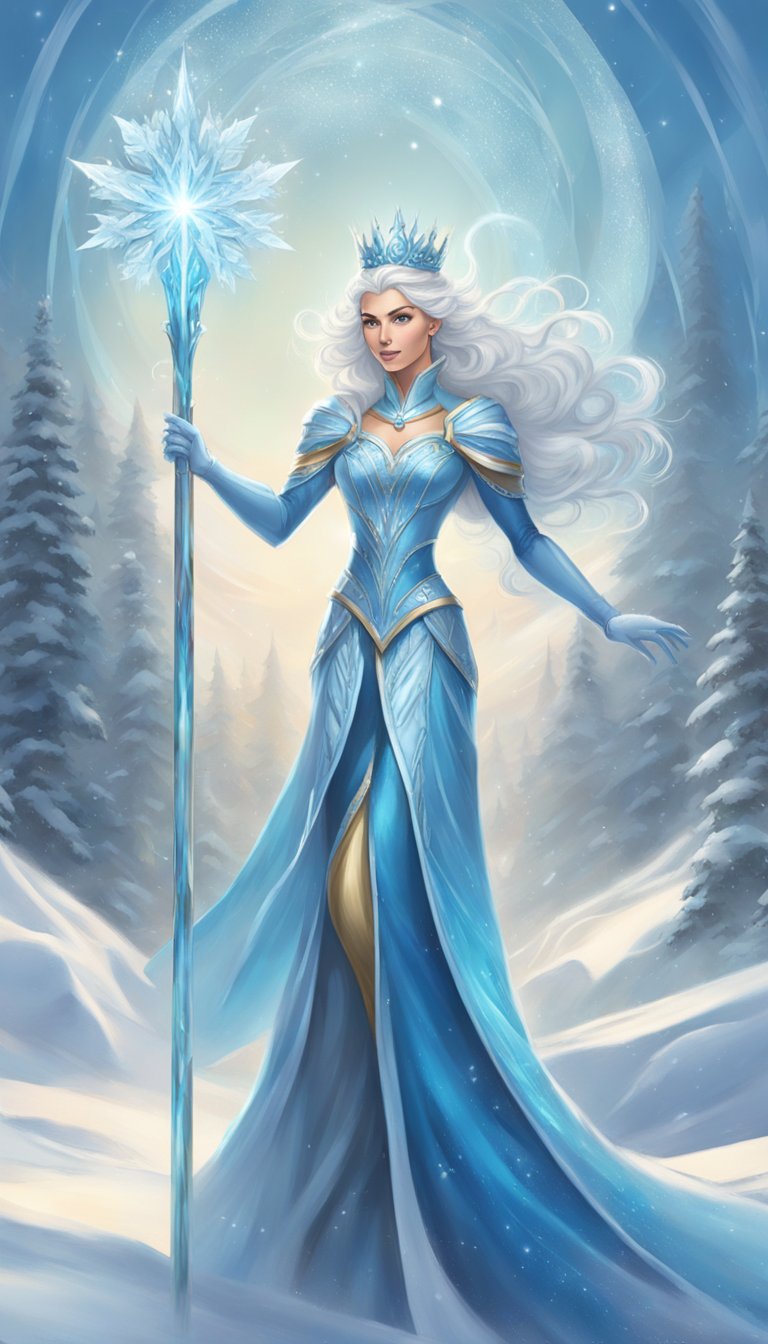 Ice Queen Fantasy Art Ideas
