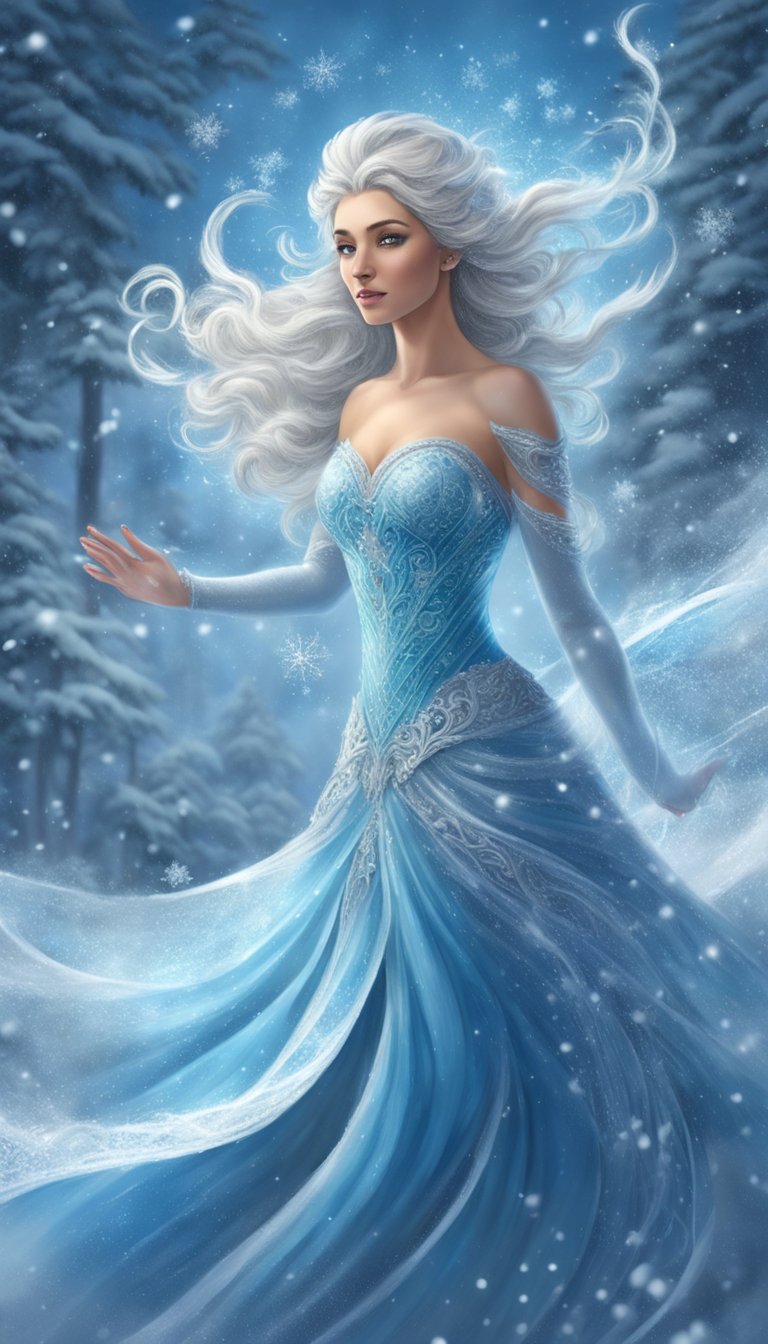 Ice Queen Fantasy Art Ideas