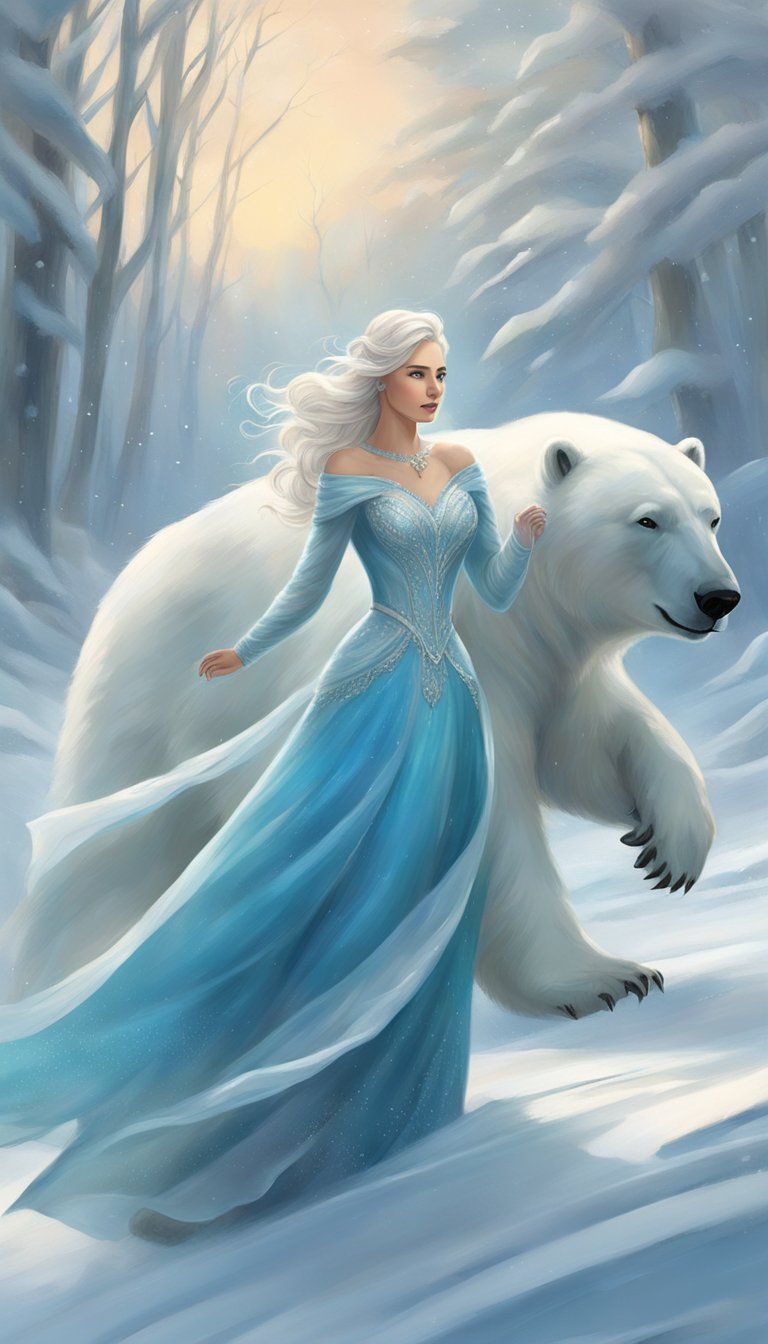 Ice Queen Fantasy Art Ideas