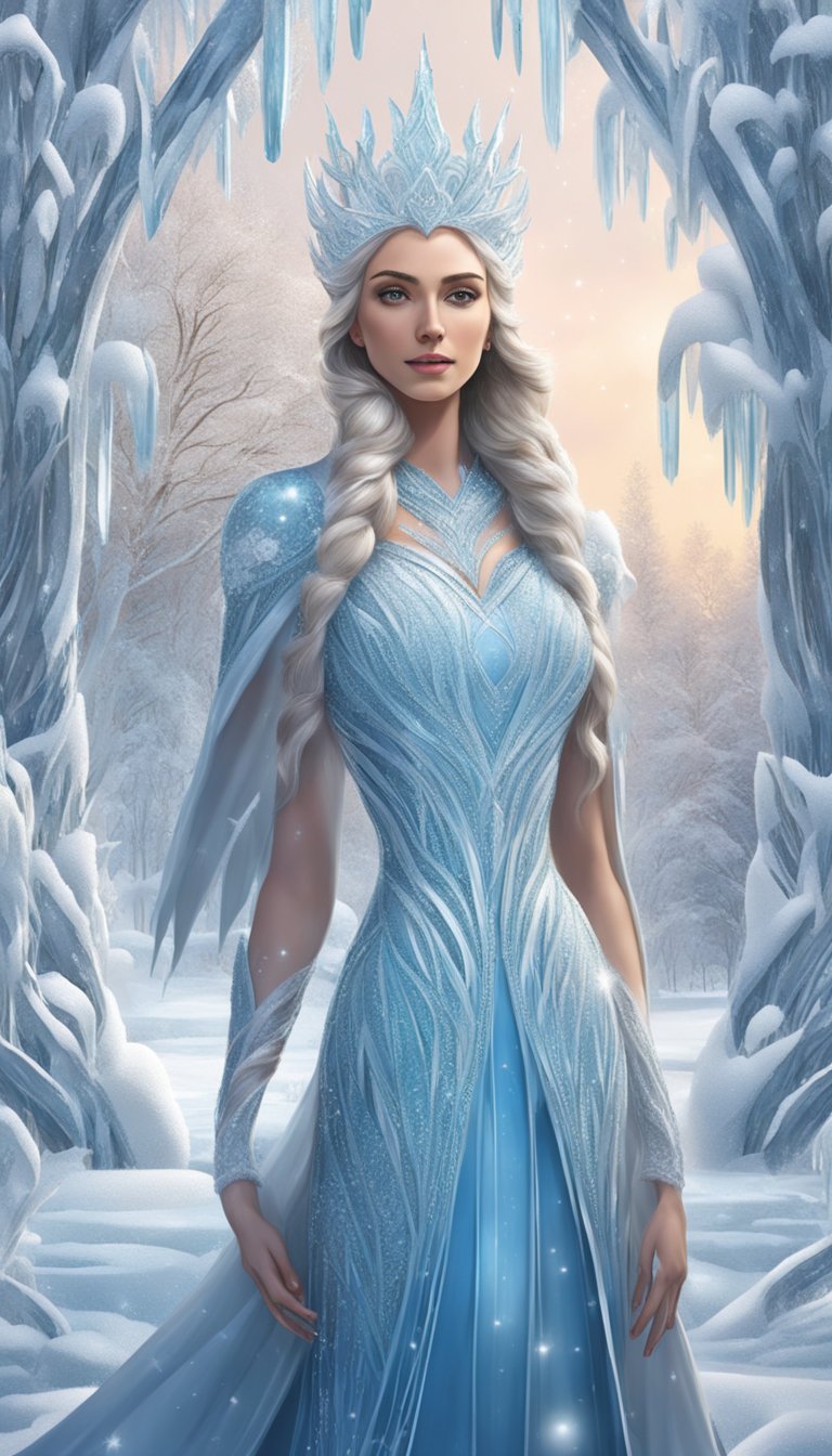 Ice Queen Fantasy Art Ideas