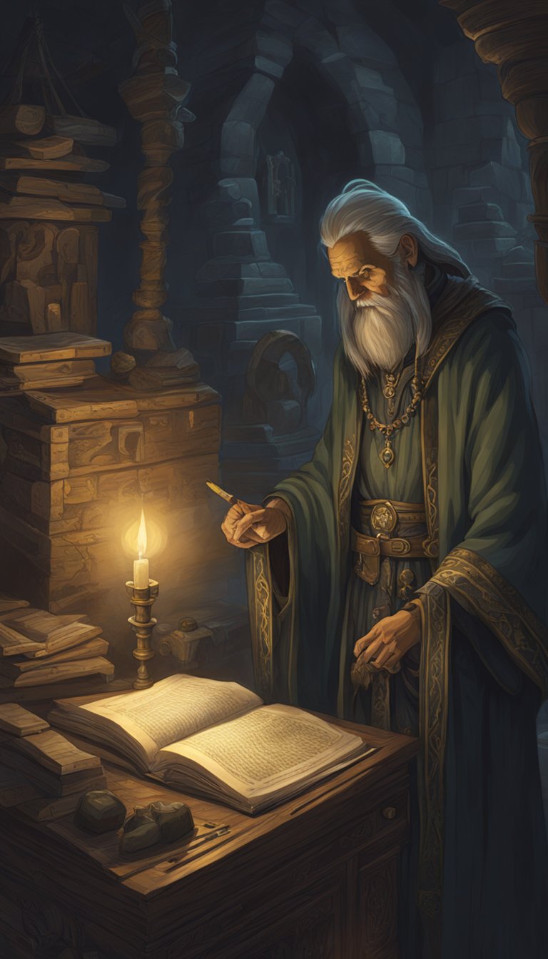 Necromancer Fantasy Art Ideas