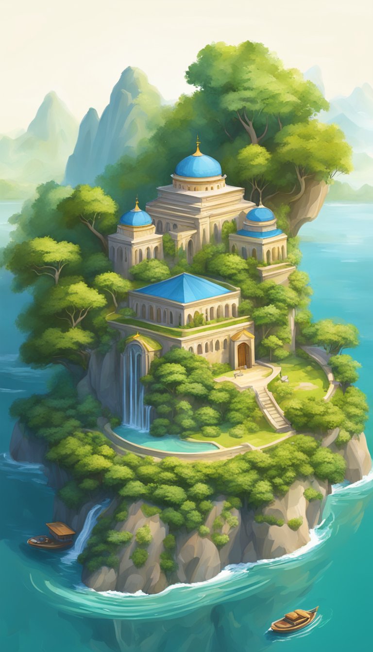 floating tree