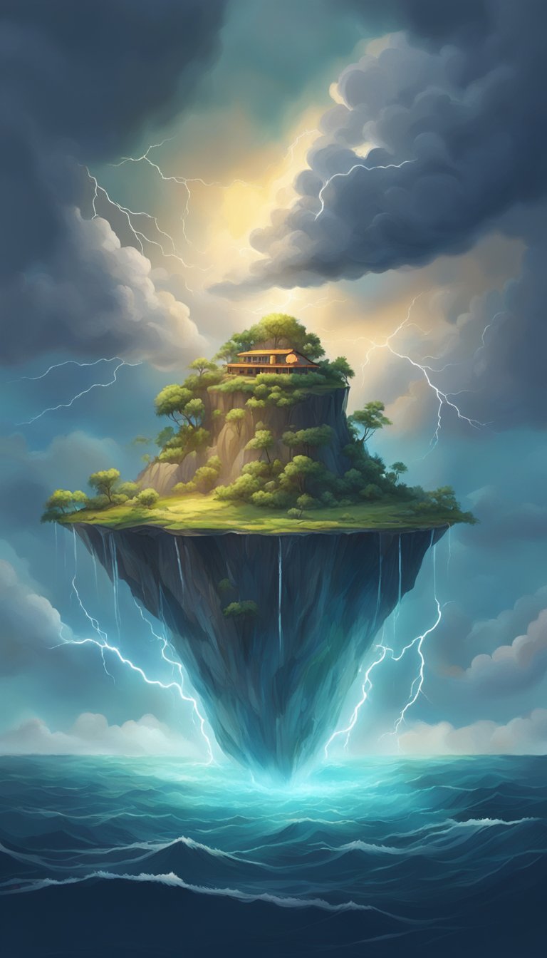 floating tree