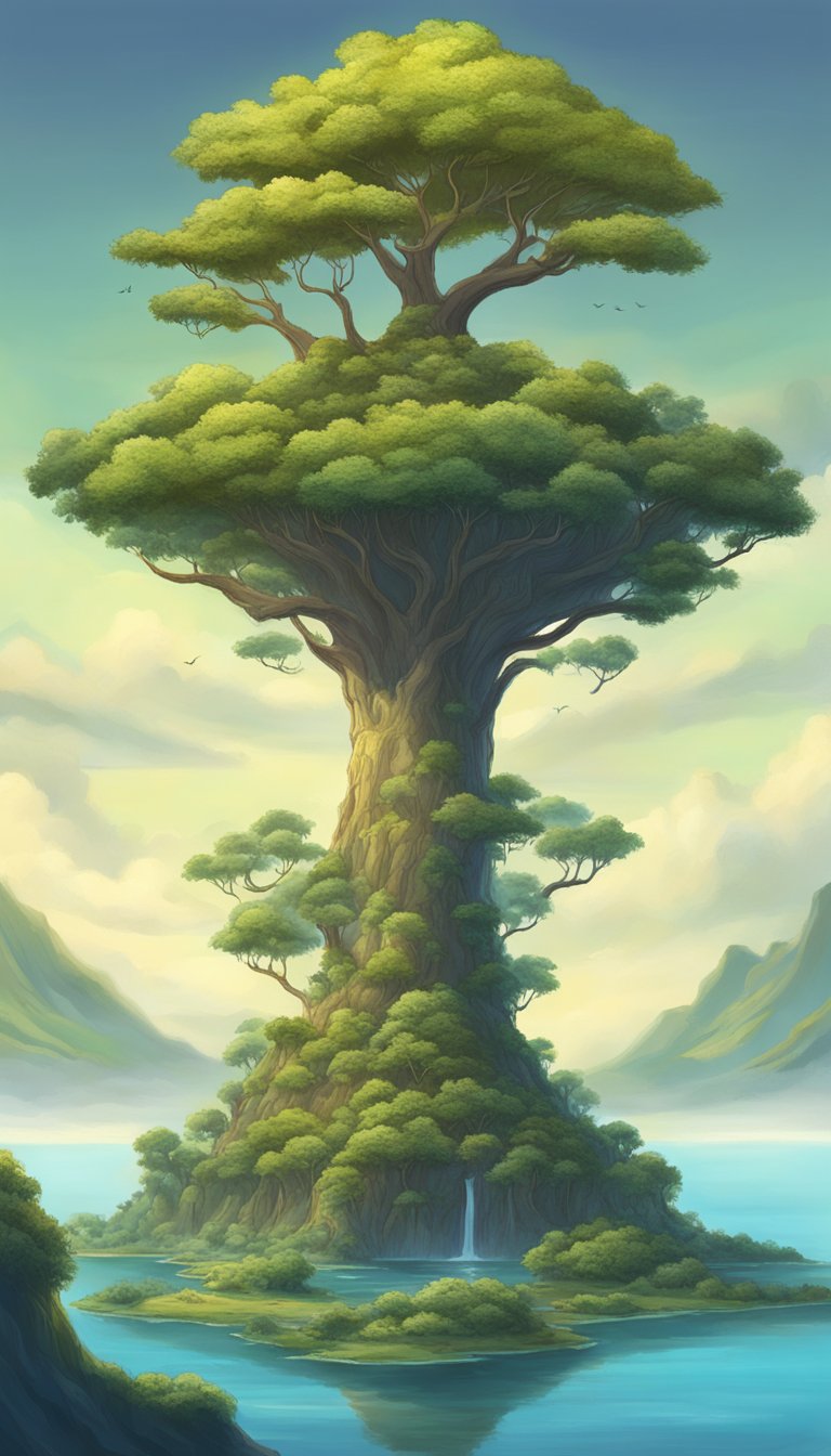 floating tree